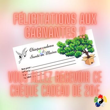 Jeu concours : les gagnants Jeu concours : les gagnants