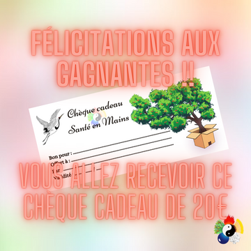 Jeu concours : les gagnants 